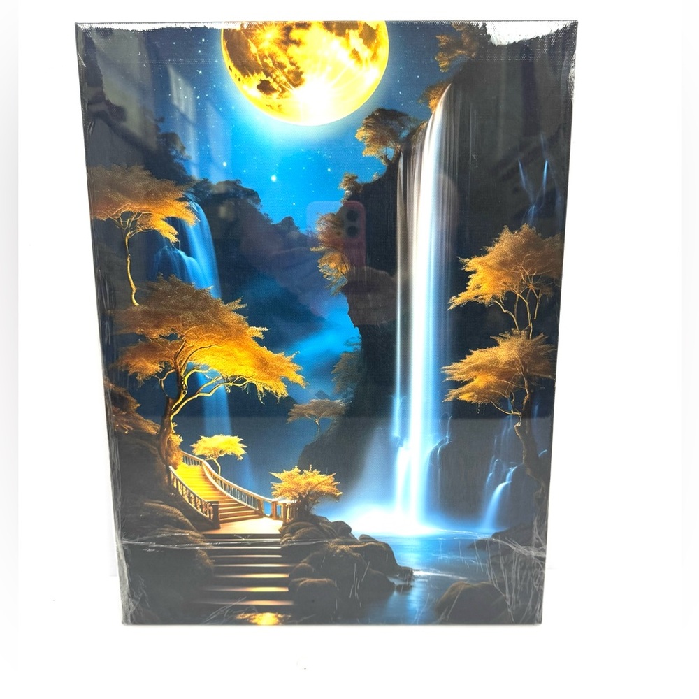 Fantasy Spiritual Tree Canvas Wall Art Print